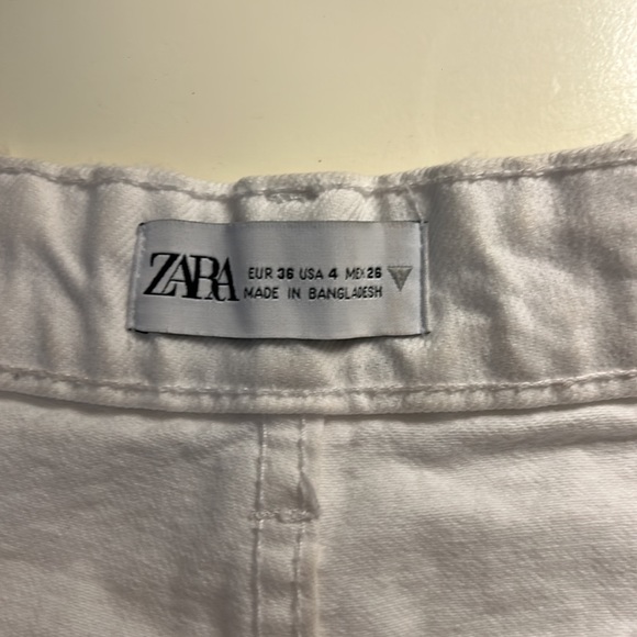 White zara shorts - Picture 3 of 3